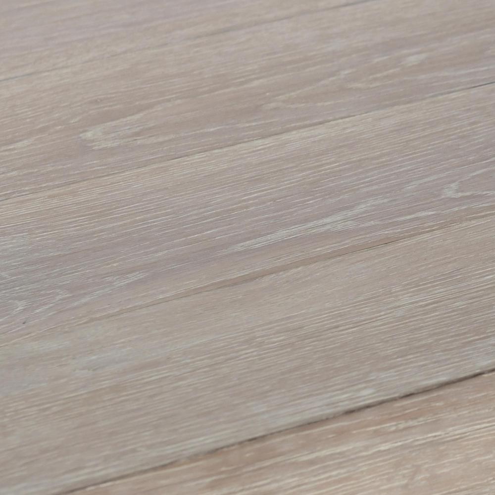Tiber  Oak Solid Wood Console Table in White Washed. Picture 3