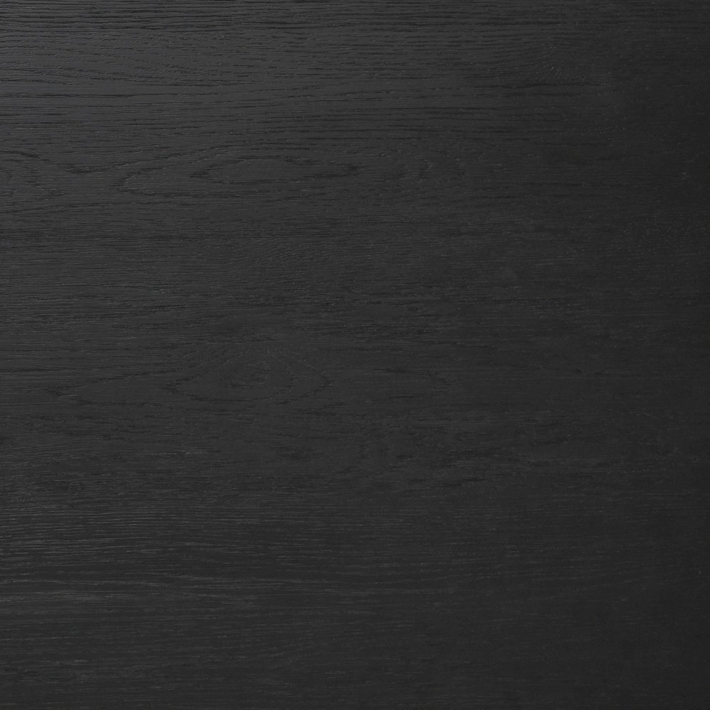 Atrop 102" Oak Wood Dining Table in Ink Black. Picture 7
