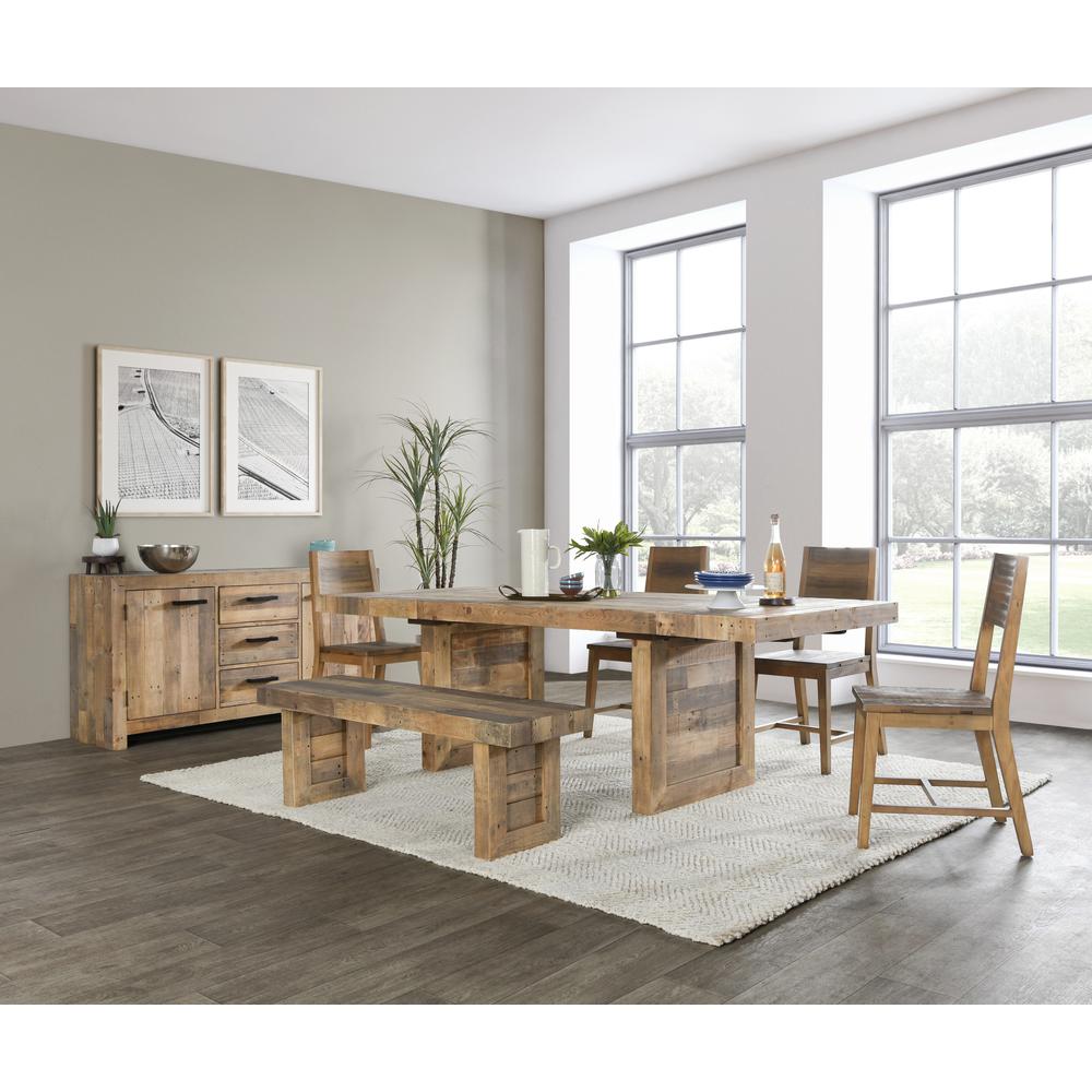 Omni 3Dwr 2Dr Buffet Natural Pine. Picture 9