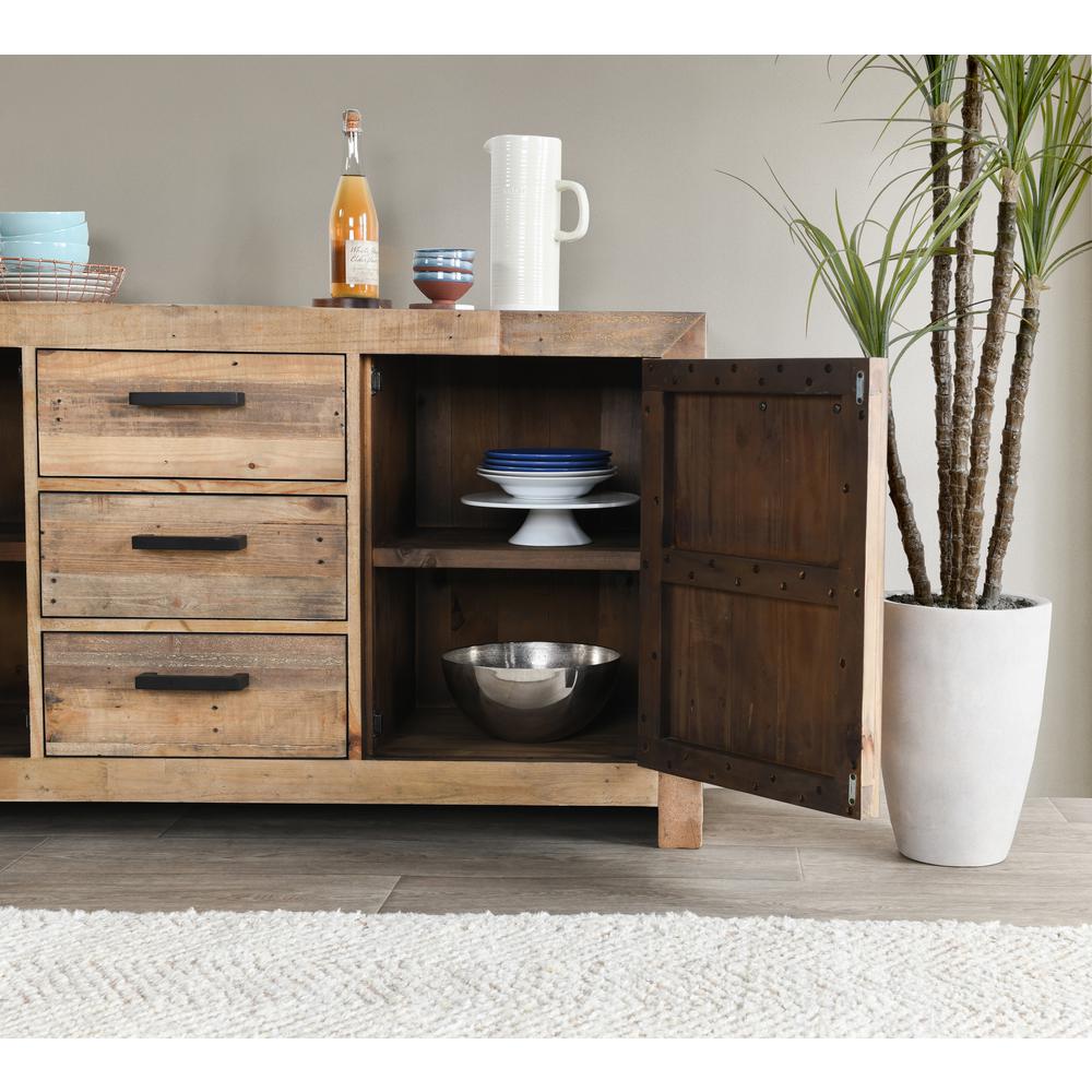 Omni 3Dwr 2Dr Buffet Natural Pine. Picture 8