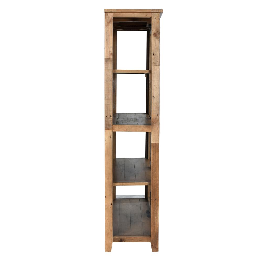 Emma Reclaimed Pine Display Cabinet. Picture 5