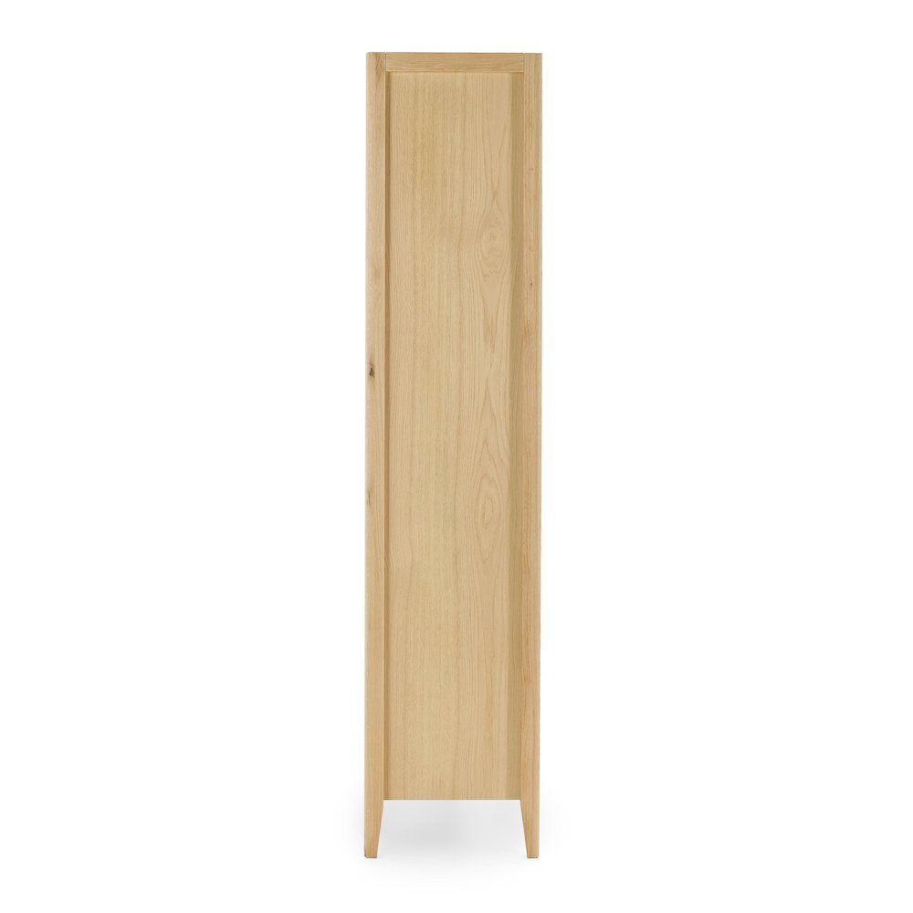 Beechgrove Curio Cabinet in Natural Brown. Picture 3