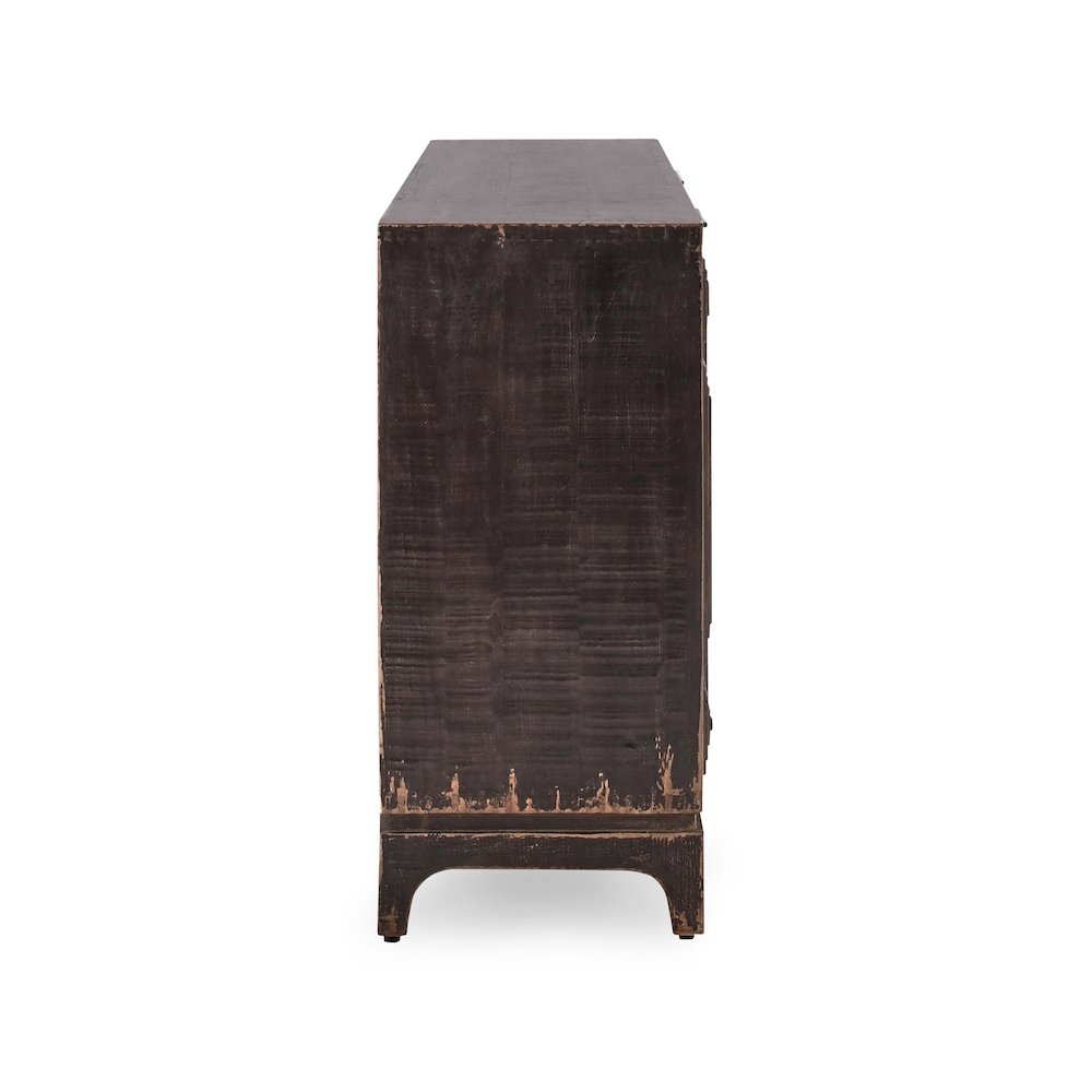 Iza Reclaimed Pine Wood Sideboard Buffet. Picture 7