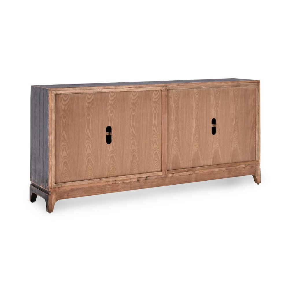 Iza Reclaimed Pine Wood Sideboard Buffet. Picture 9