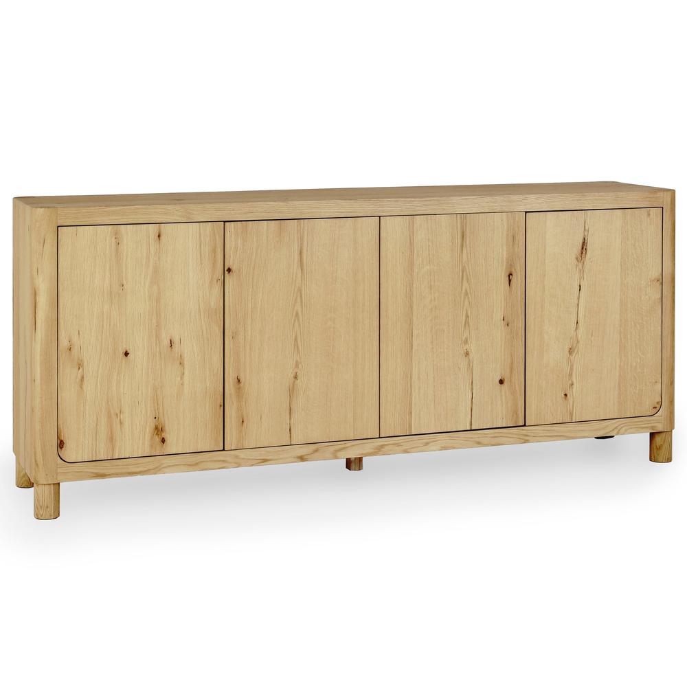 Orlando 4-Door Sideboard Natural. Picture 1