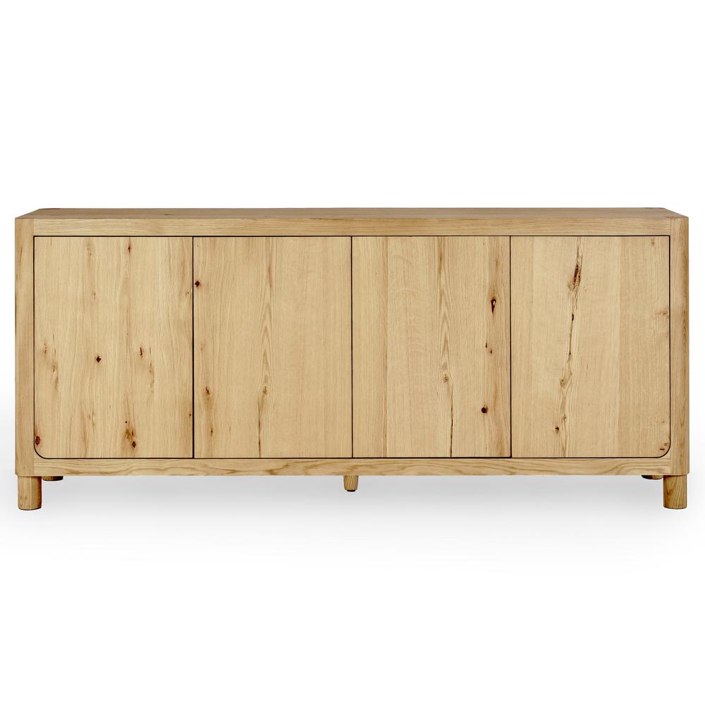 Orlando 4-Door Sideboard Natural. Picture 2