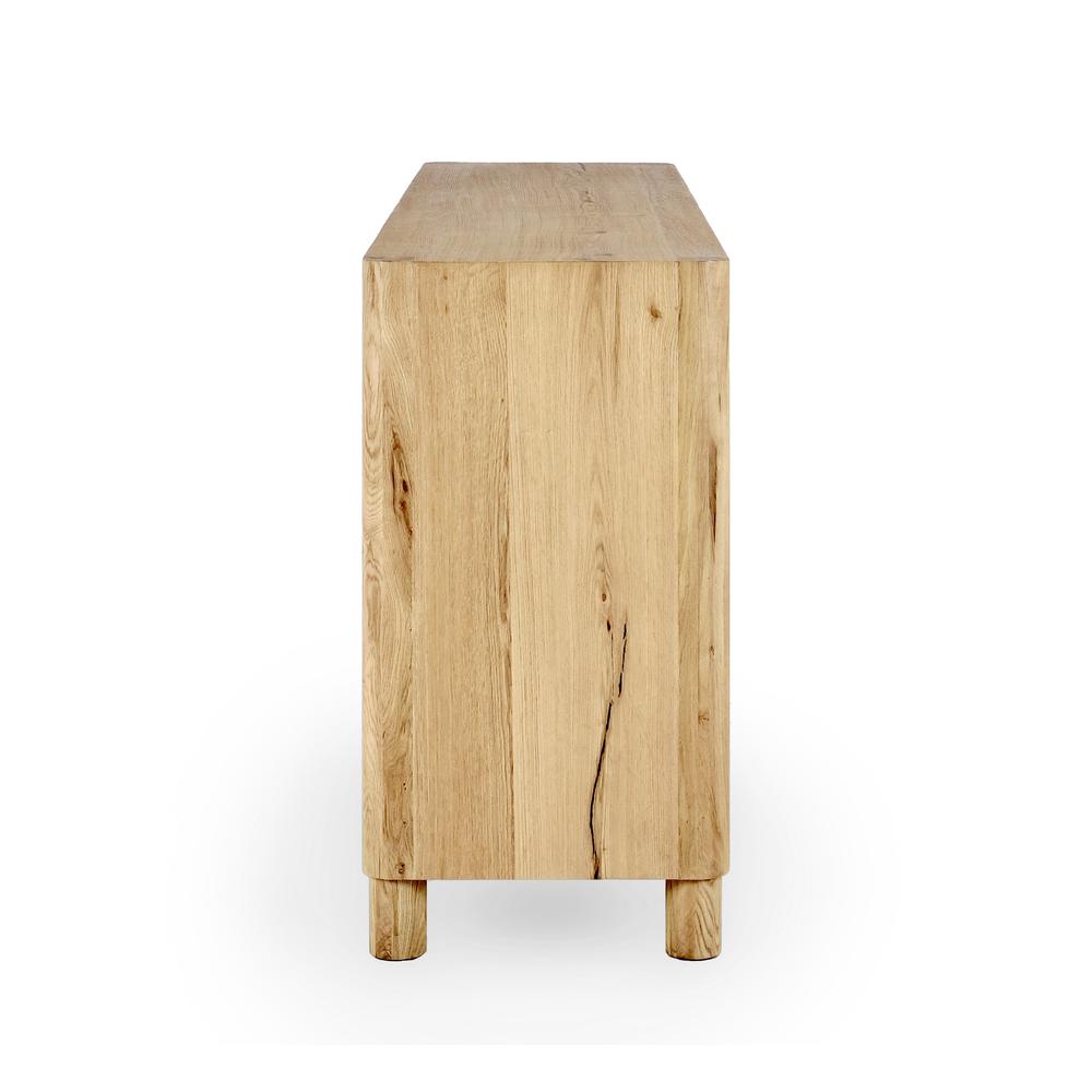 Orlando 4-Door Sideboard Natural. Picture 5