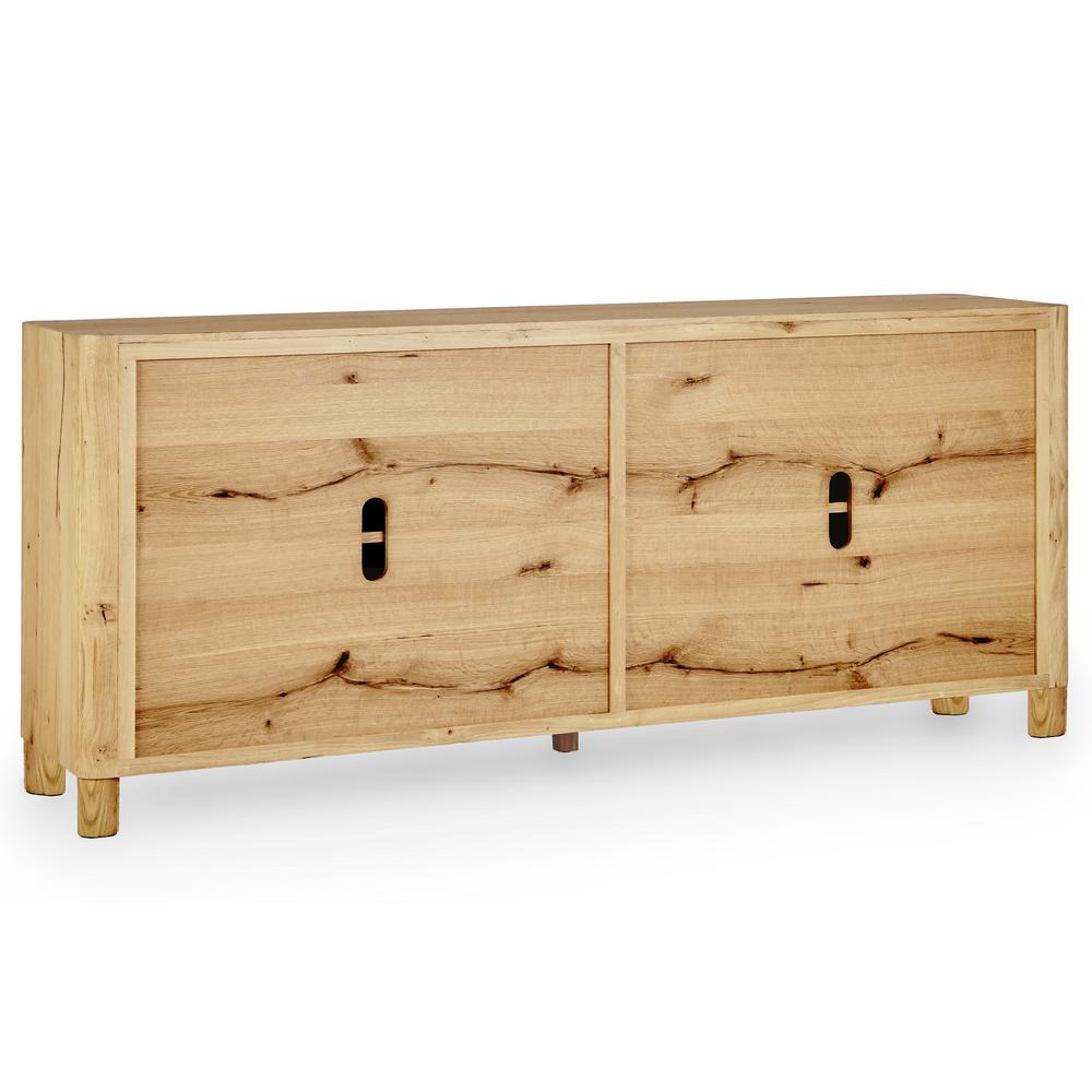 Orlando 4-Door Sideboard Natural. Picture 6