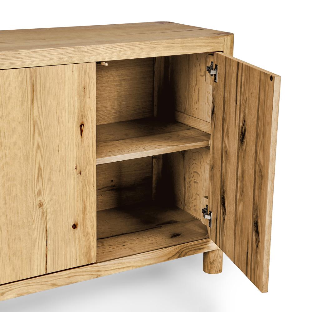 Orlando 4-Door Sideboard Natural. Picture 8