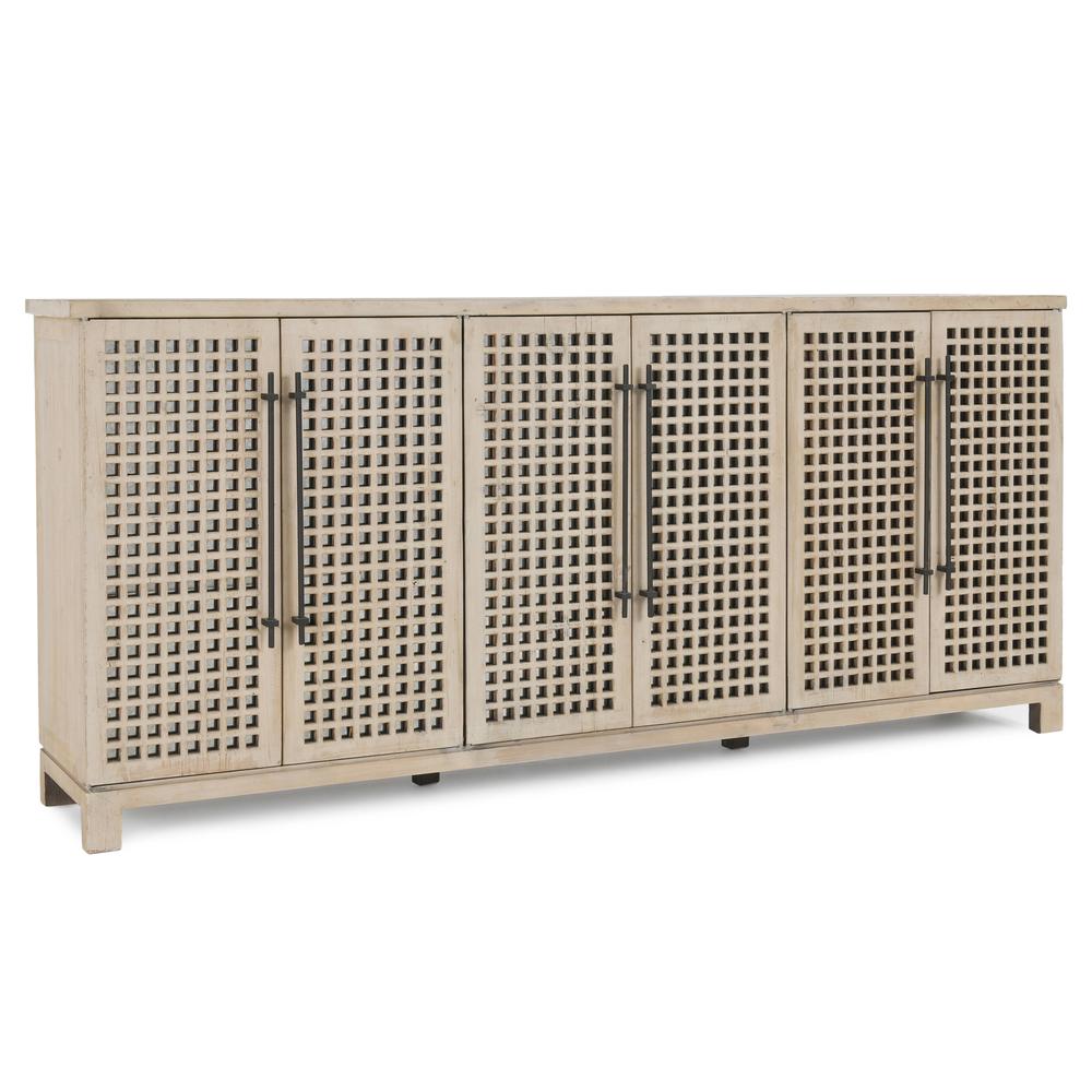 Landon 6 Doors Sideboard By Kosas Home. Picture 1