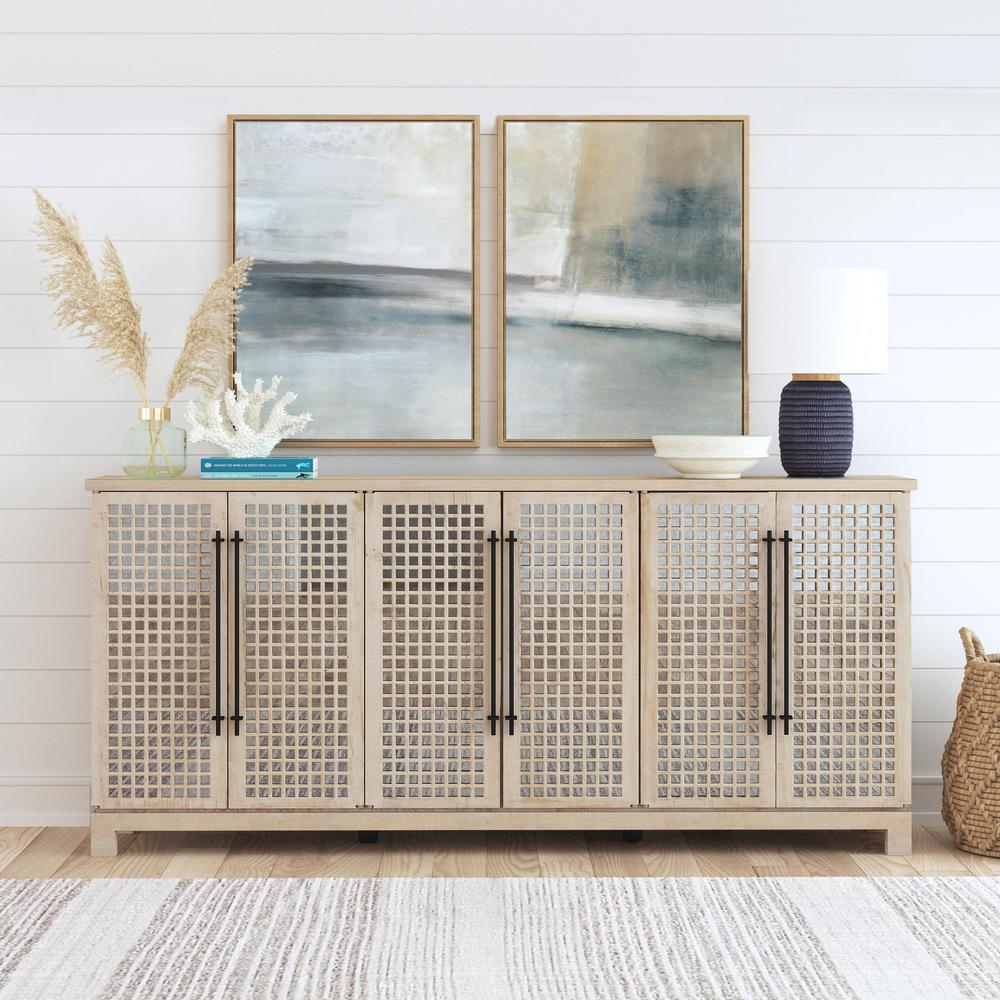 Landon 6 Doors Sideboard By Kosas Home. Picture 10