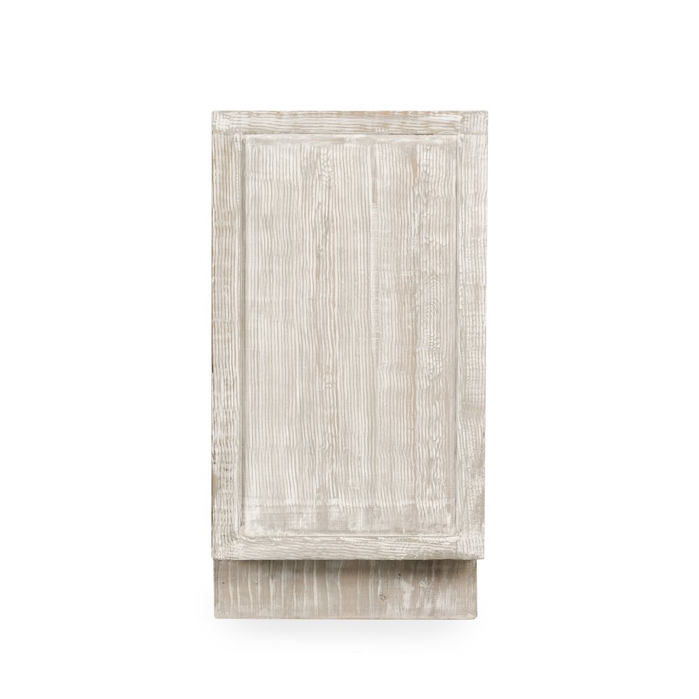Bast 4-Door Reclaimed Pine Wood Buffet Sideboard in Cream. Picture 7
