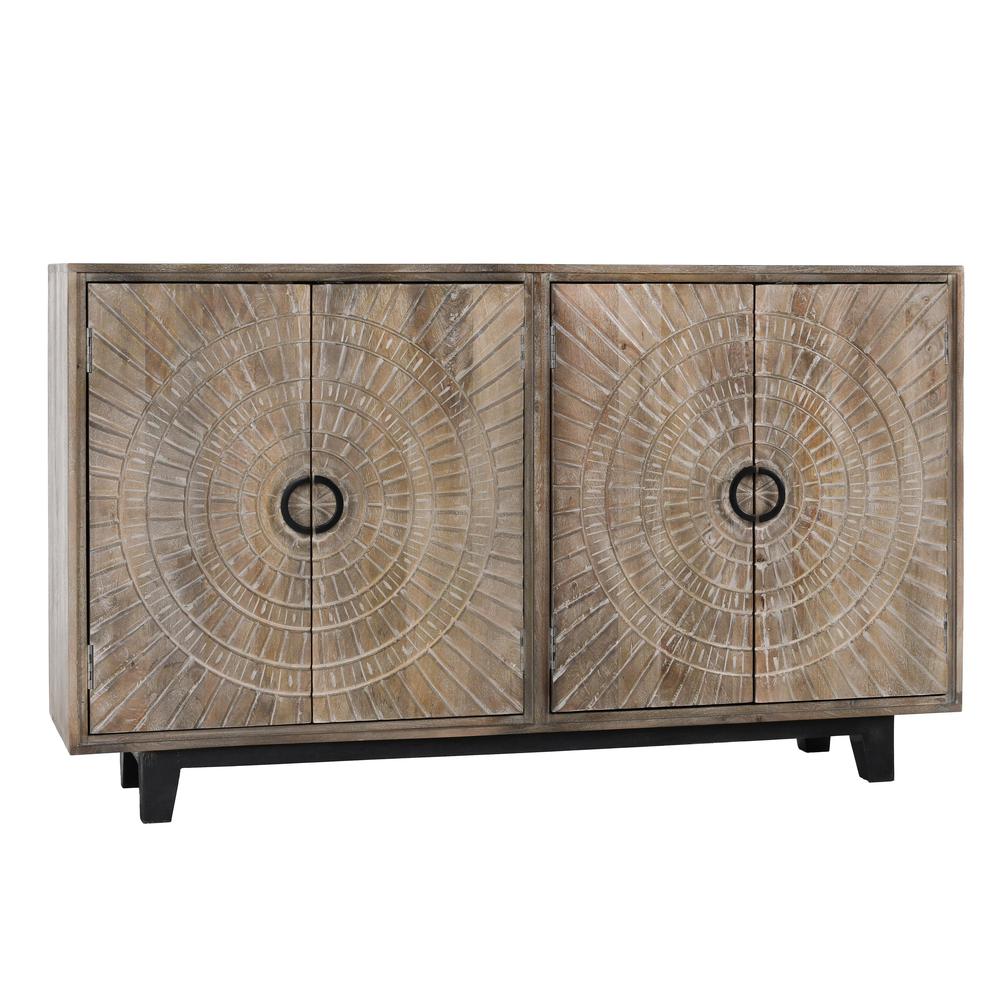 Viva 4 Door Sideboard by Kosas Home. Picture 1
