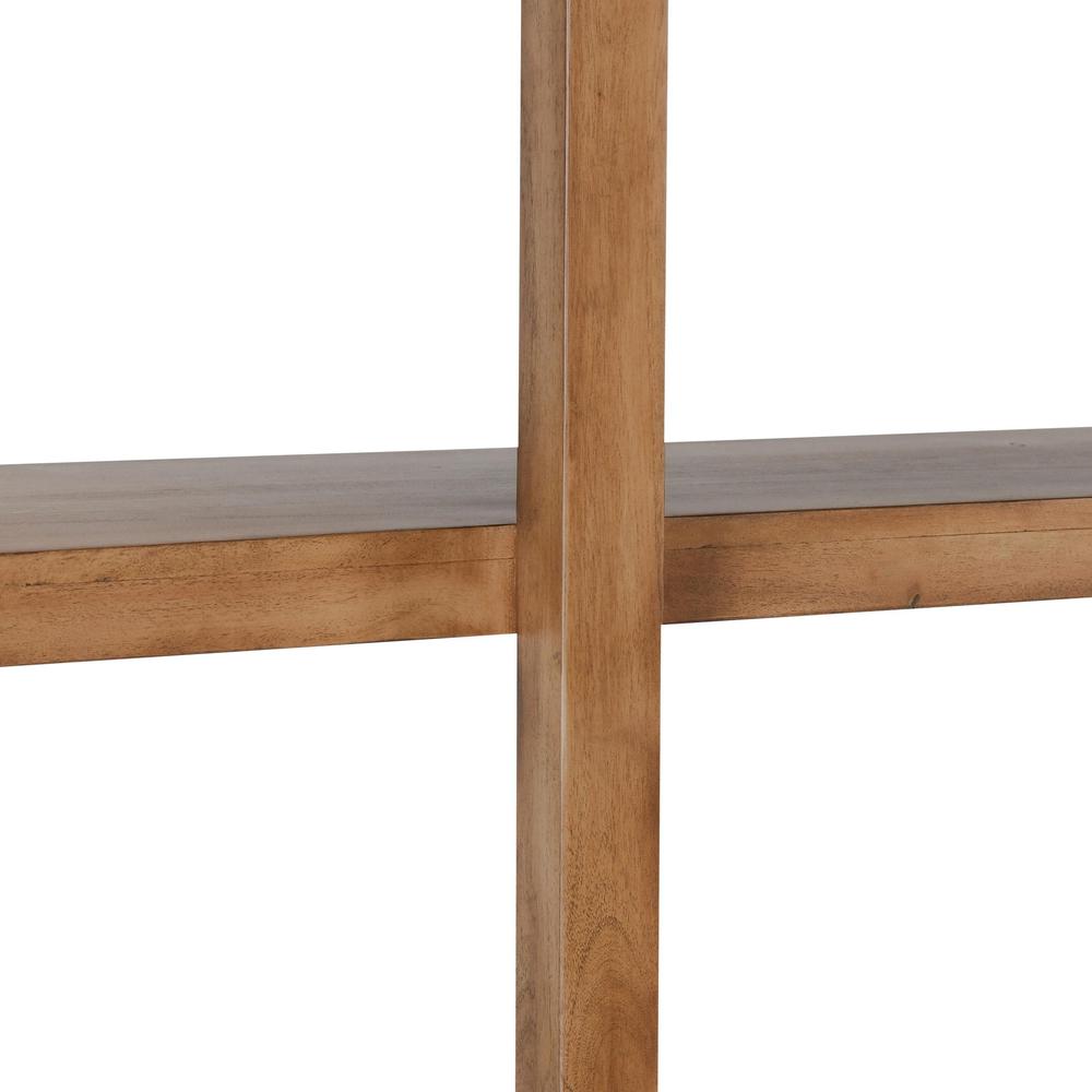 Gordon 86"  Acacia Wood Bookcase. Picture 5