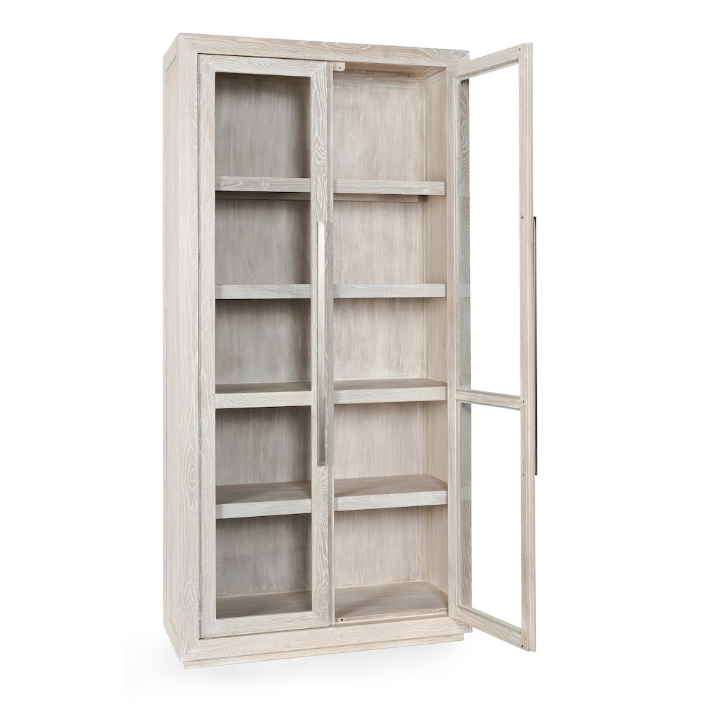 Bradley Tall Cabinet in White. Picture 4
