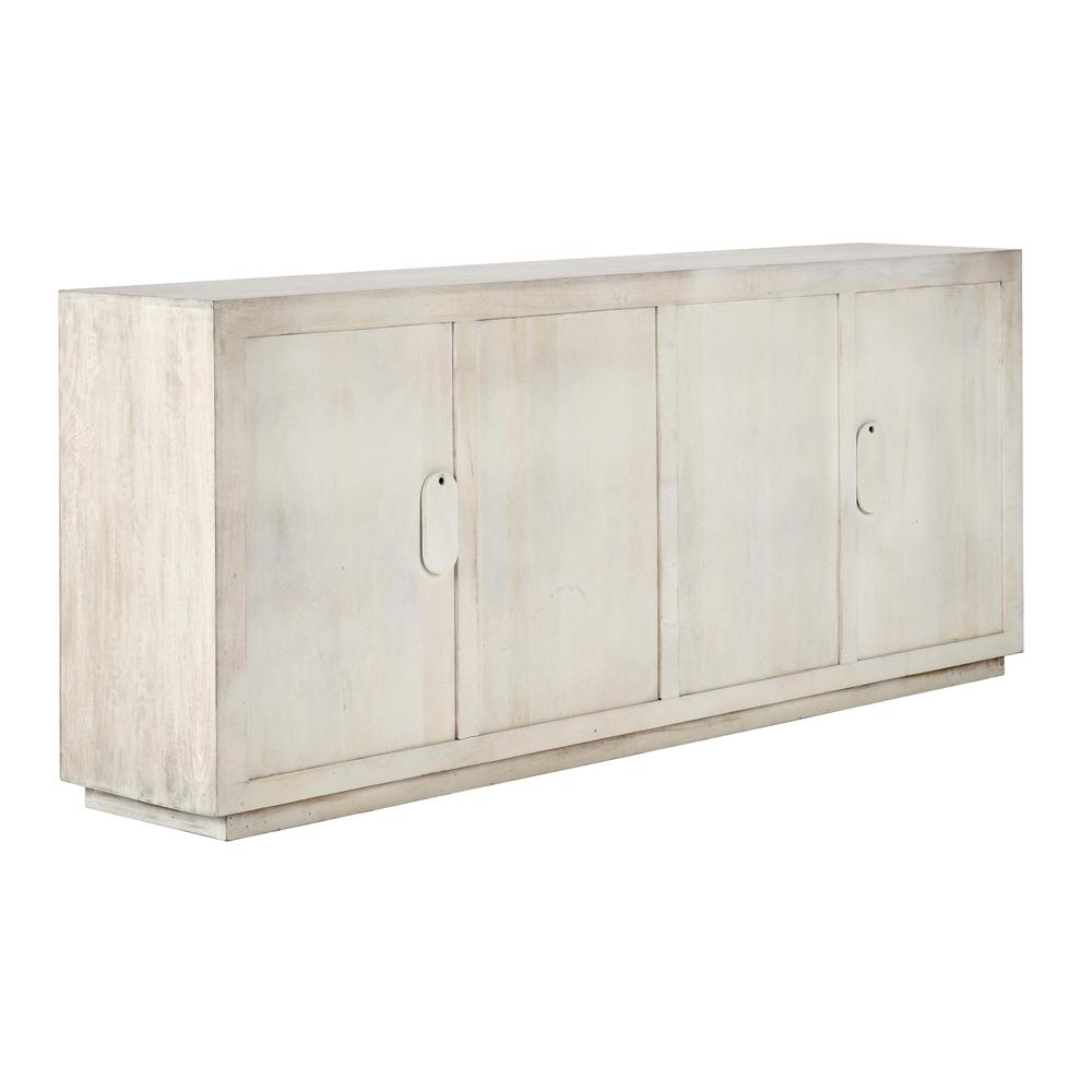 Apollo 84"  Mango Wood in White Wash. Picture 4