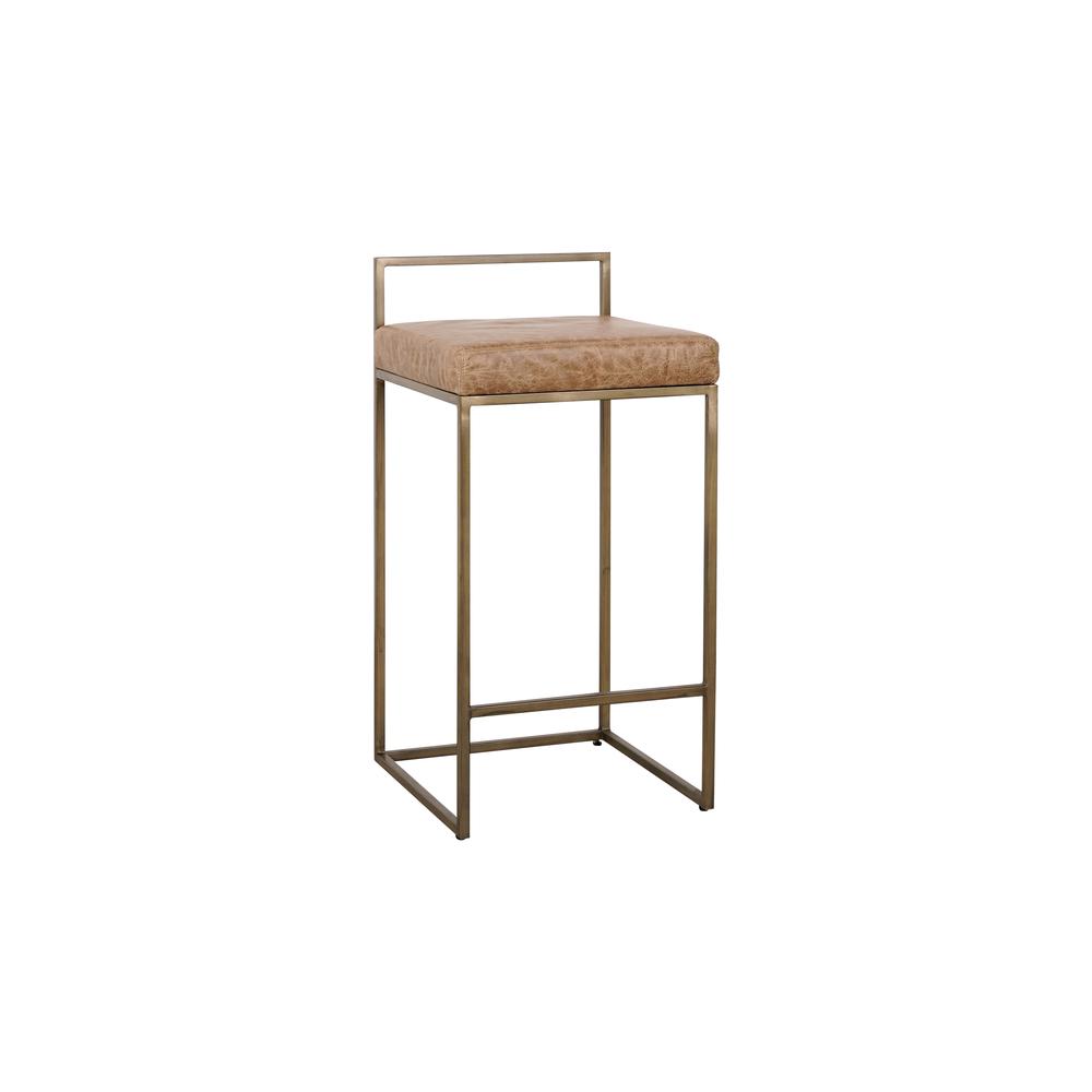 Belfort 26" Counter Stool By Kosas Home , Chestnut. Picture 1