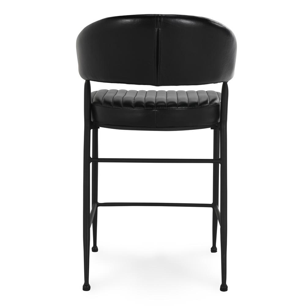 Umbria 26" Counter Stool Jet Black. Picture 4