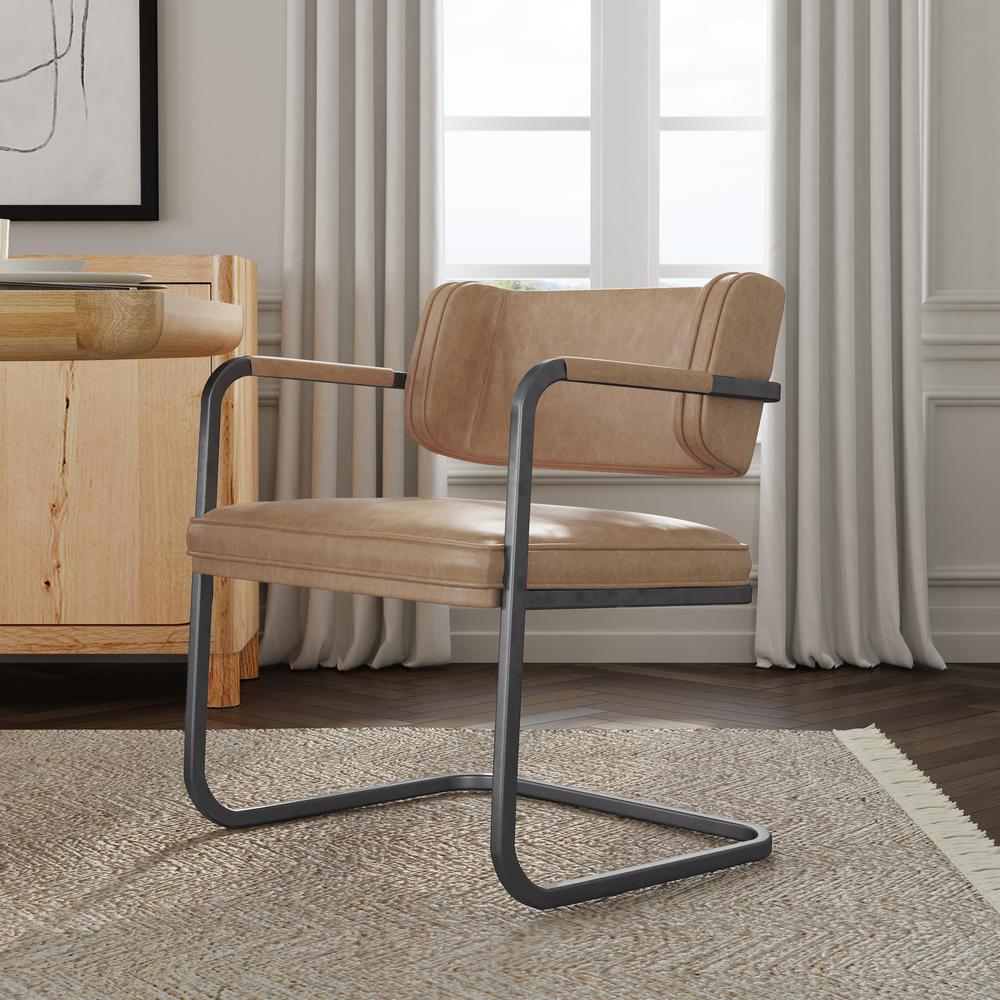 Fonda Dining Chair Tan. Picture 7
