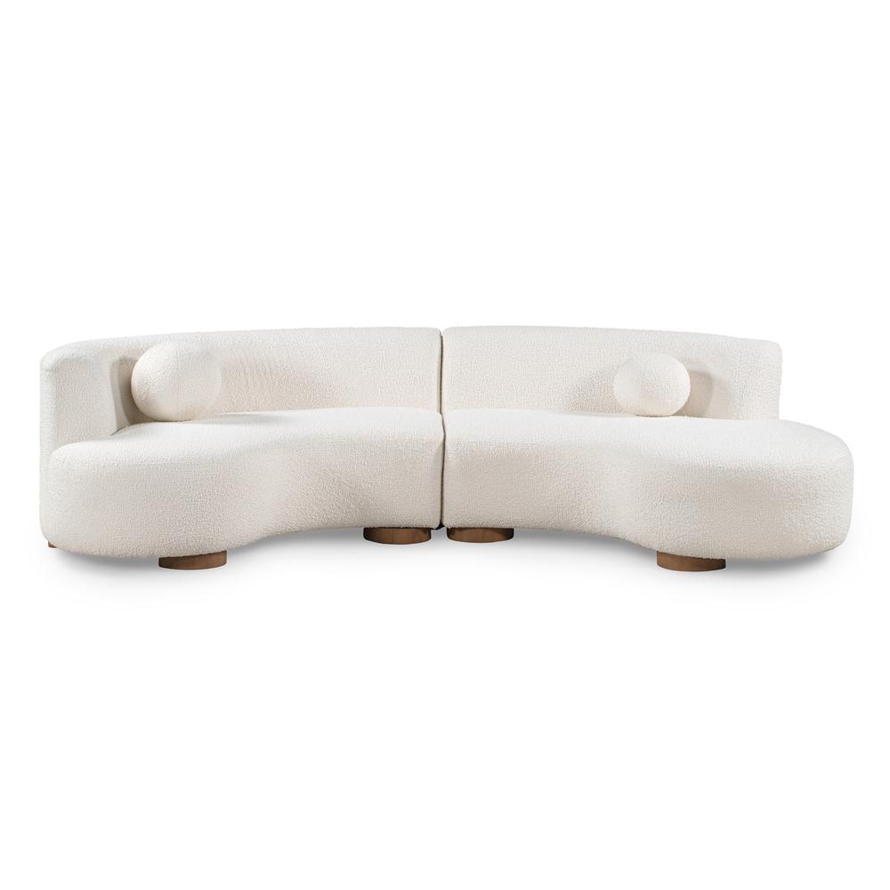 Octavia Sectional in Ivory. Picture 2