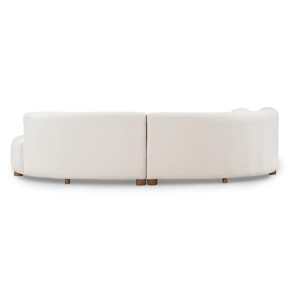 Octavia Sectional in Ivory. Picture 4