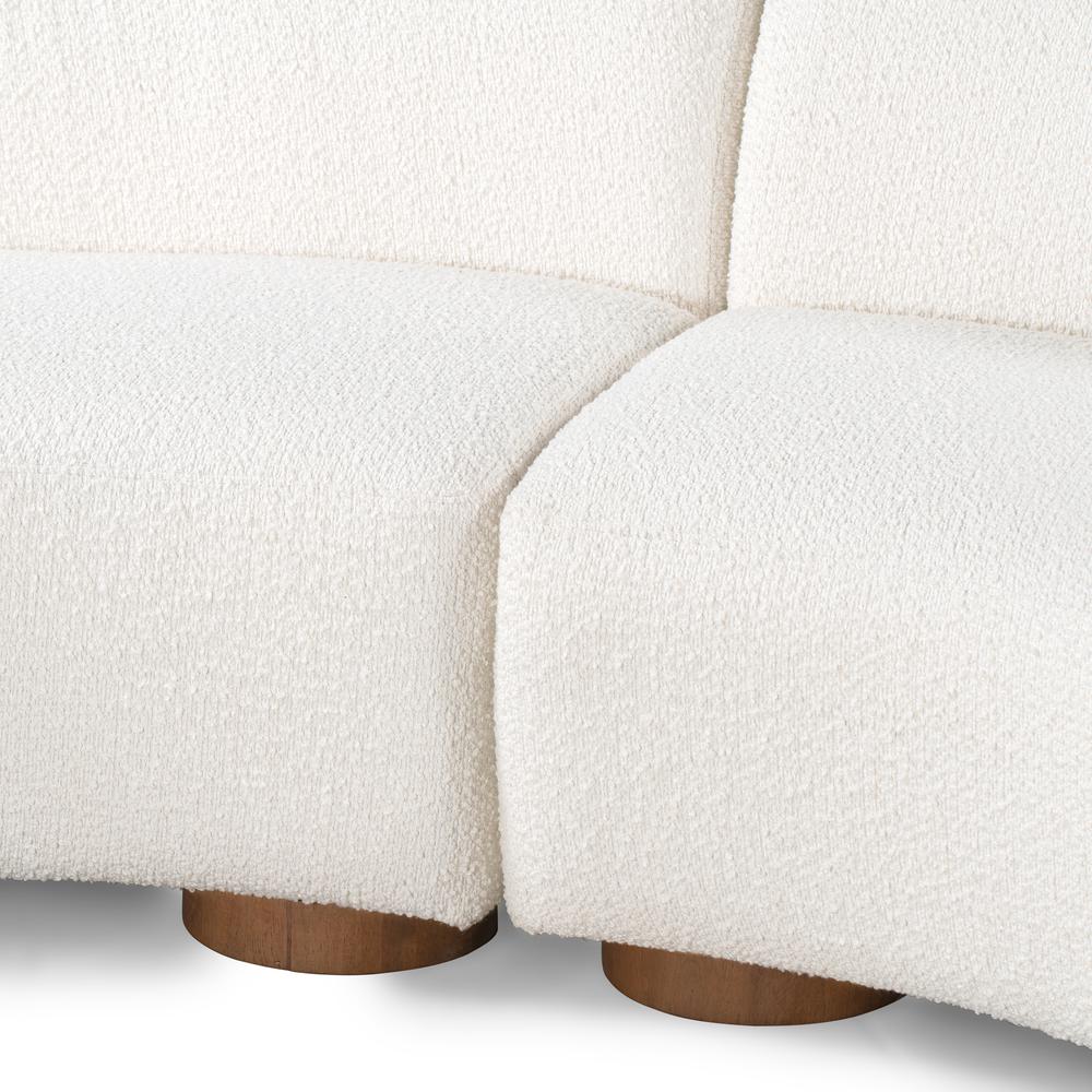 Octavia Sectional in Ivory. Picture 6