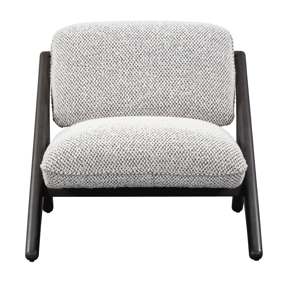 Georgia Accent Chair Gray. Picture 2