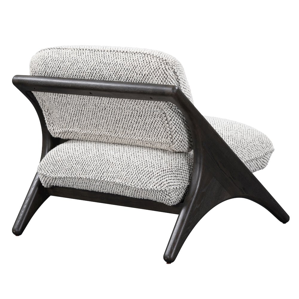 Georgia Accent Chair Gray. Picture 4