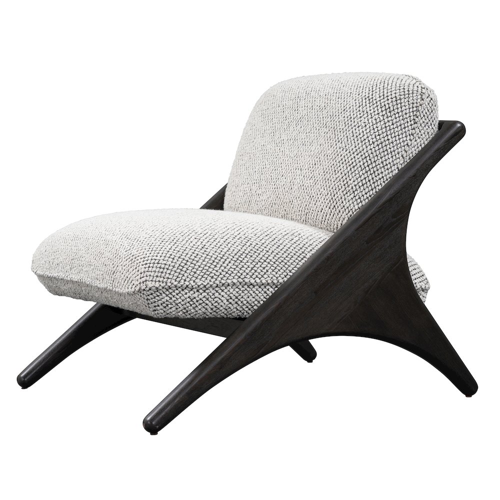 Georgia Accent Chair Gray. Picture 6