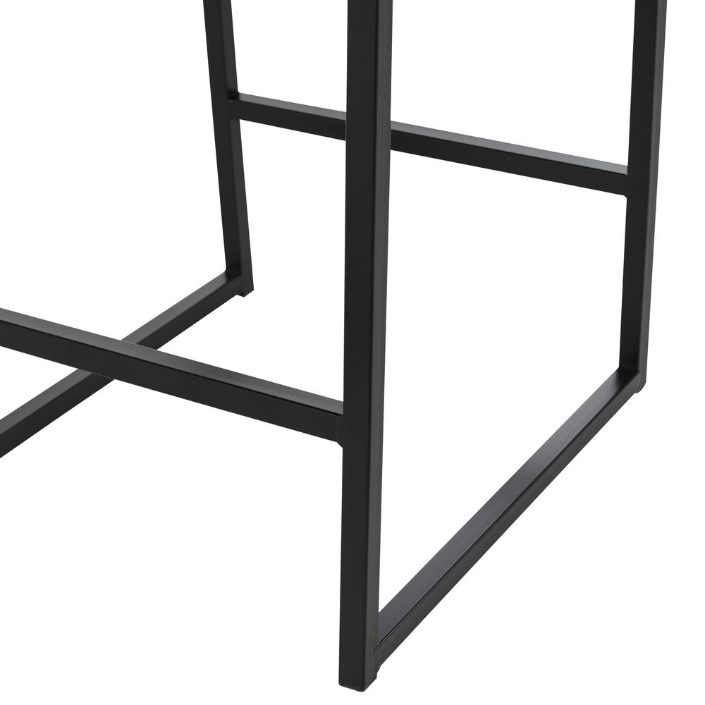 Seville Counter Stool 26" by Kosas Home Cognac, Black Base. Picture 11