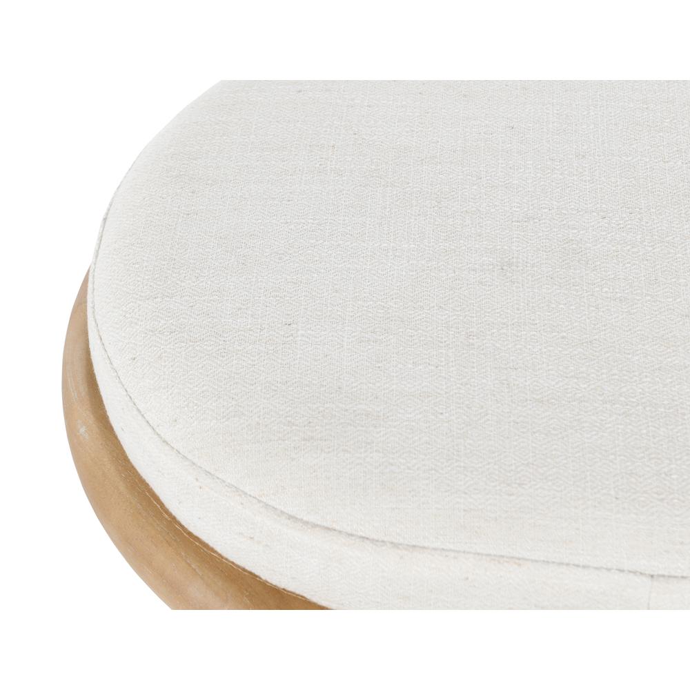 Echo Bench, Fog Grey by Kosas Home. Picture 6