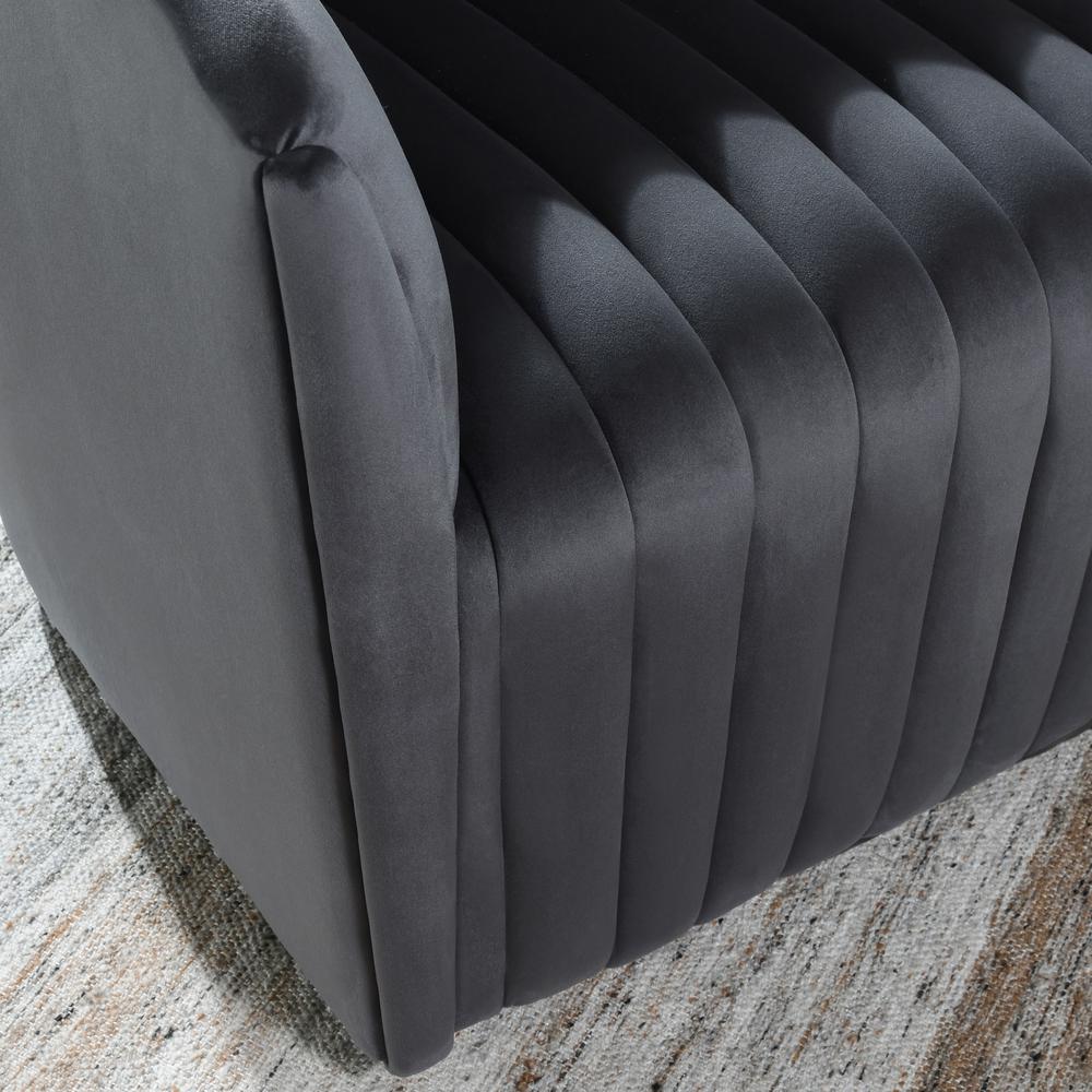 Marion Swivel Accent Chair By Kosas Home. Picture 9