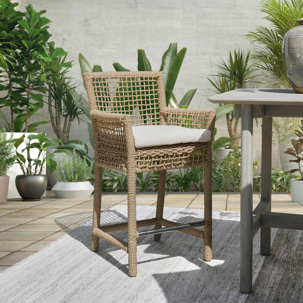 Brisbane Counter Stool by Kosas Home. Picture 7