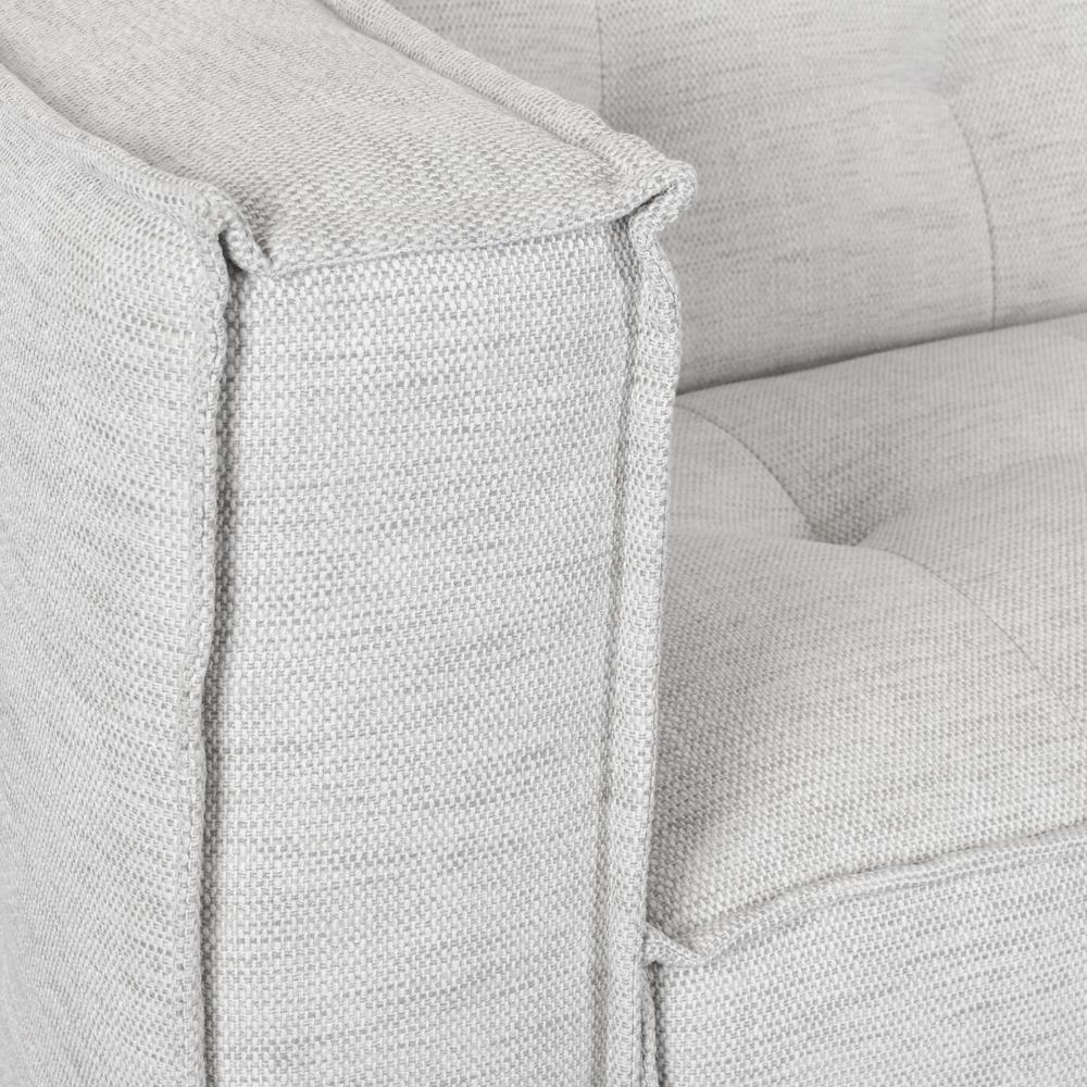 Element Two-Piece Modern Beige Sectional Sofa. Picture 6
