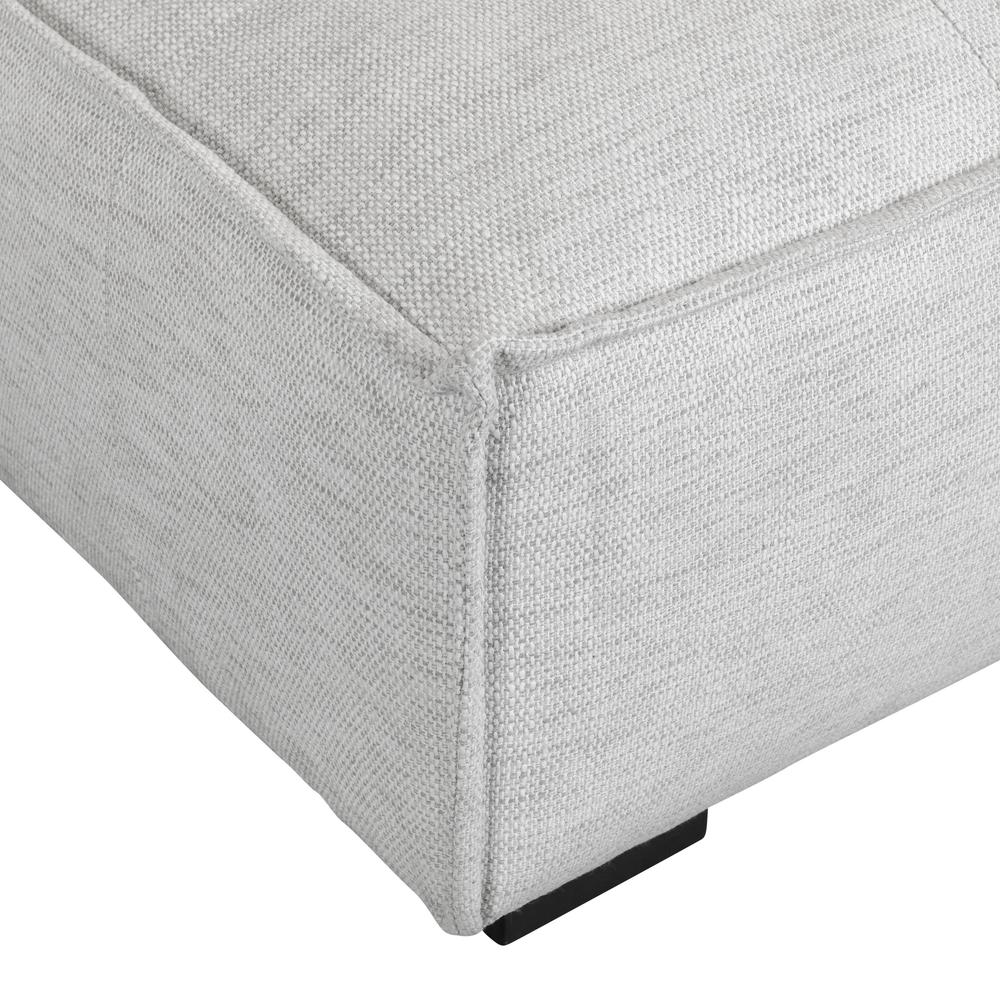 Element Two-Piece Modern Beige Sectional Sofa. Picture 7