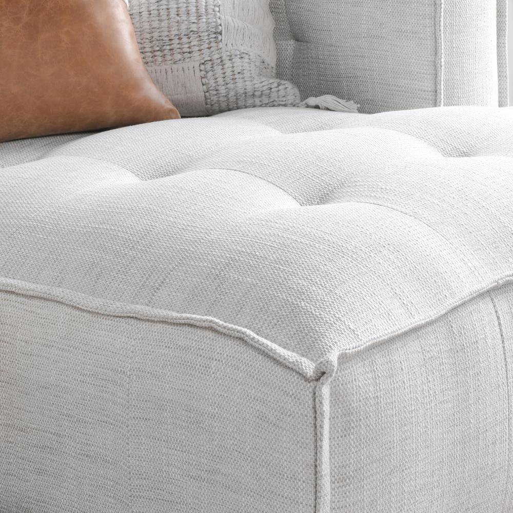 Element Two-Piece Modern Beige Sectional Sofa. Picture 9