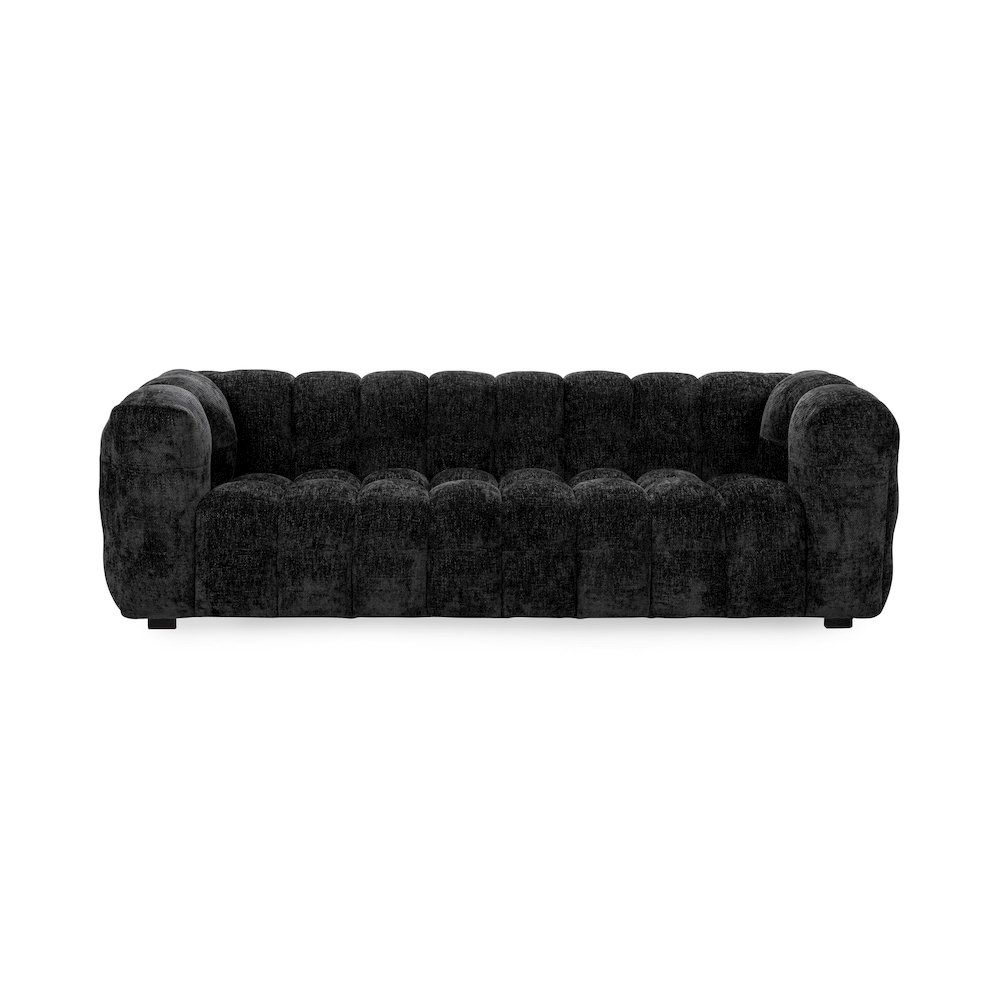 Walter Tufted Fabric Upholstered Sofa. Picture 2