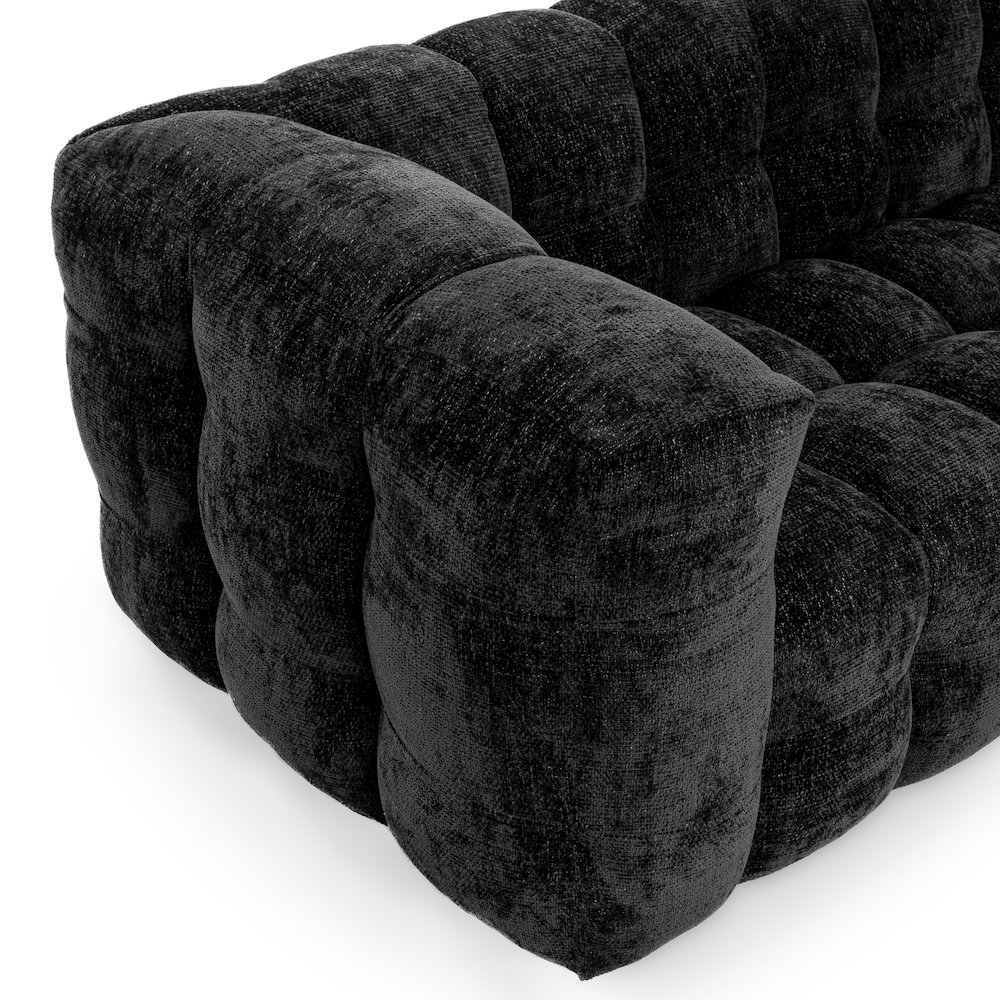Walter Tufted Fabric Upholstered Sofa. Picture 9