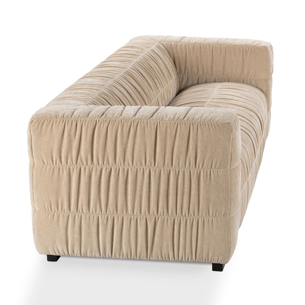 Afeela Upholstered Fabric Sofa. Picture 3