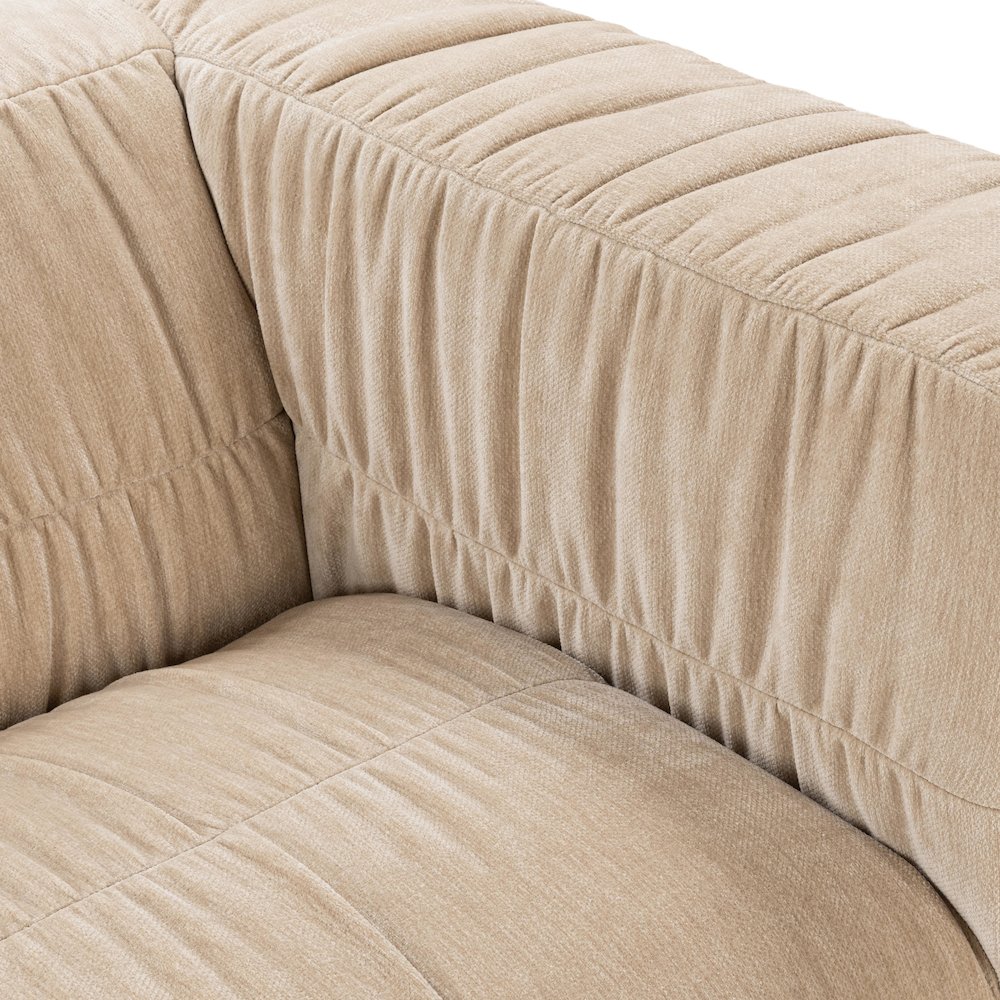 Afeela Upholstered Fabric Sofa. Picture 5