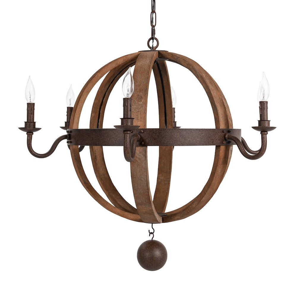 Tarsus Chandelier Round. Picture 1