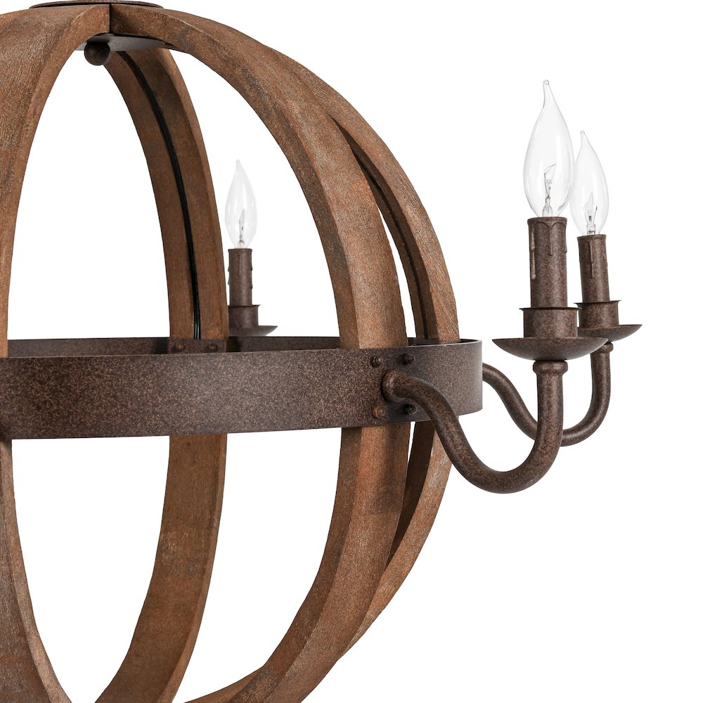 Tarsus Chandelier Round. Picture 4