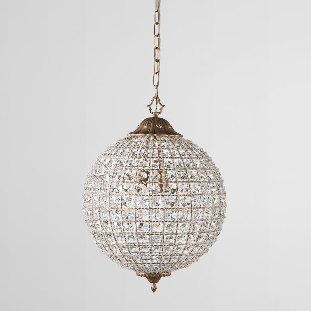 Allesandria 3-Light Crystal Chandelier Medium. Picture 9