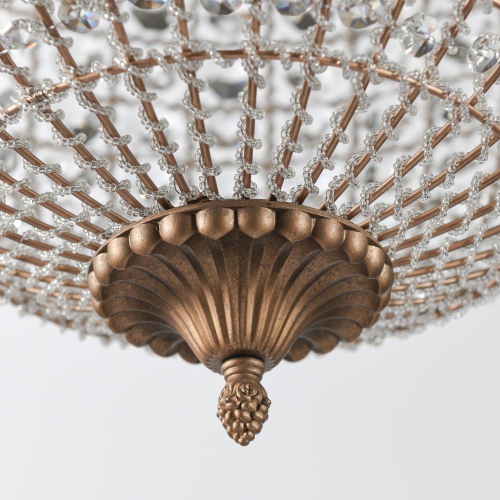 Allesandria 3-Light Crystal Chandelier Medium. Picture 2