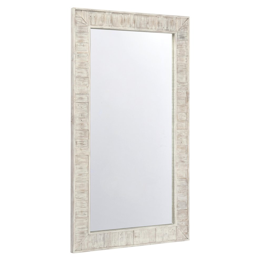 Astrid Reclaimed Pine Floor Mirror. Picture 1