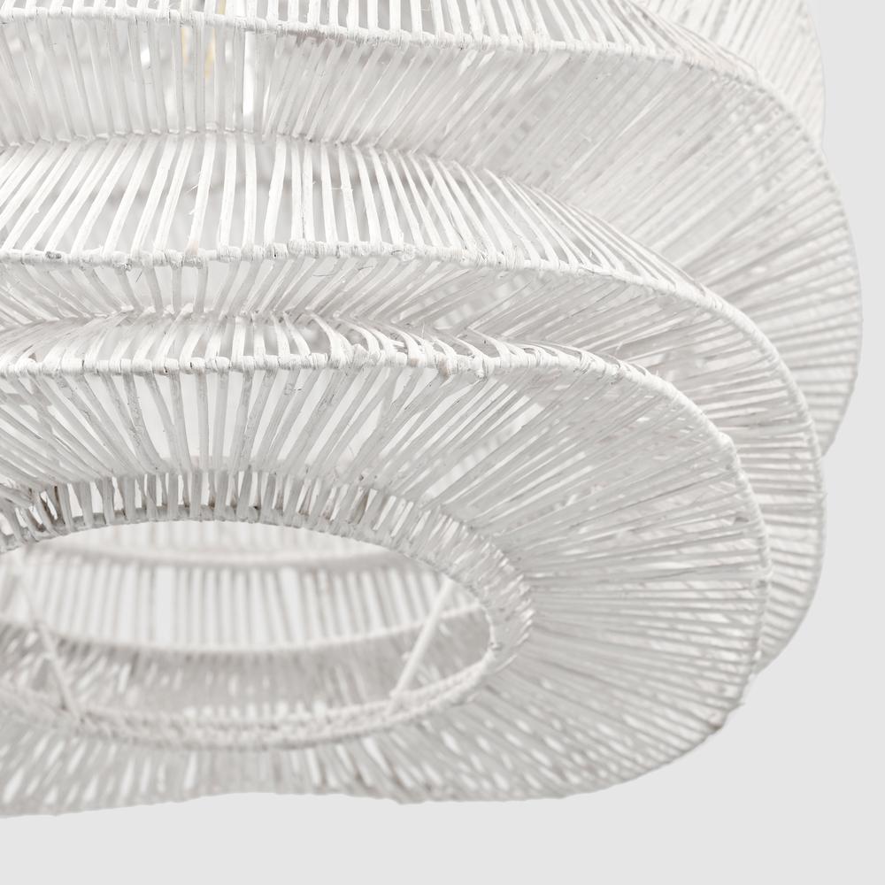 Barlow 1-Light  Rattan Woven Pendant By Kosas Home. Picture 1