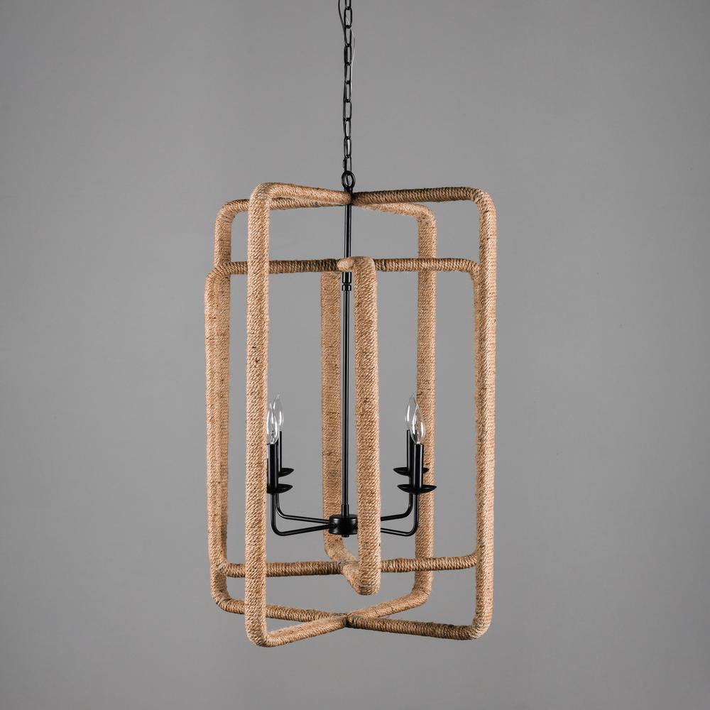 Cale 8-Light Chandelier by Kosas Home. Picture 3