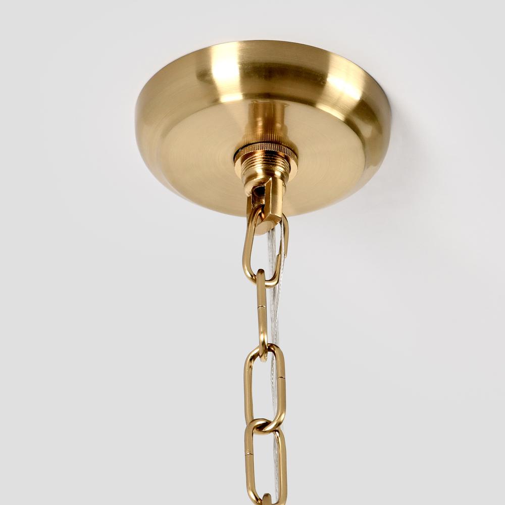 Apfel 8-Light Chandelier by Kosas Home. Picture 7