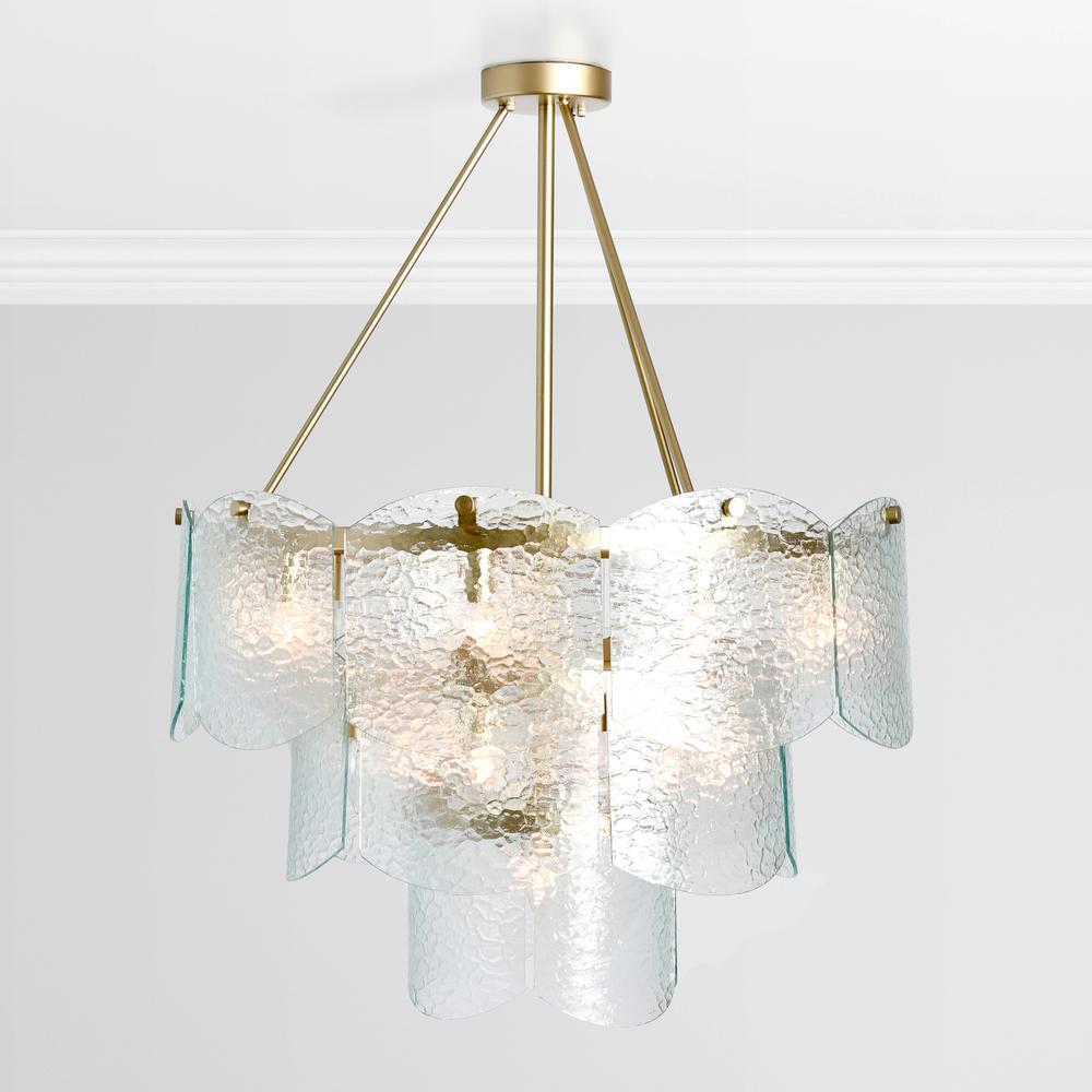 Theresa 16-Light Glass Chandelier. Picture 3