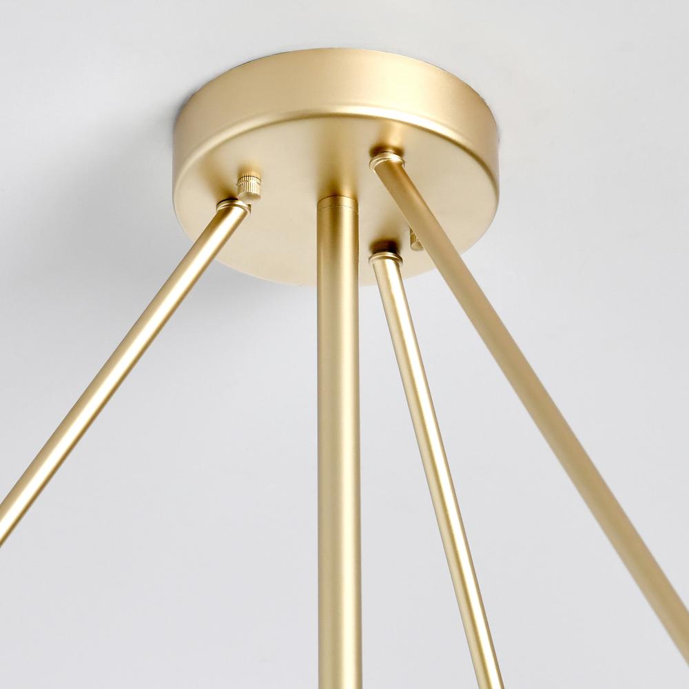 Theresa 16-Light Glass Chandelier. Picture 4
